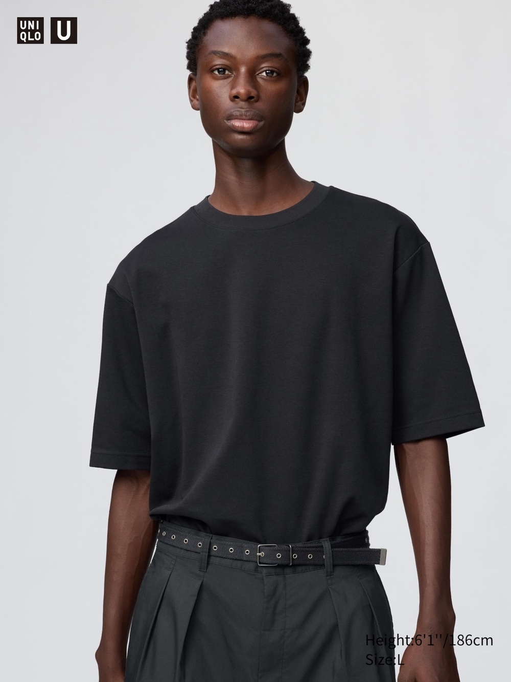 Uniqlo AIRism Cotton Oversized T-Shirt | Half-Sleeve Unisex